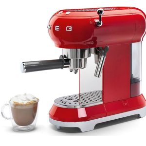 Máy pha cà phê SMEG ECF01RDEU màu đỏ