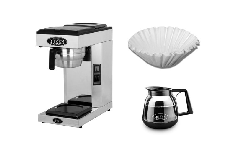 Máy pha cà phê giấy lọc dễ sử dụng, pha số lượng lớn cà phê