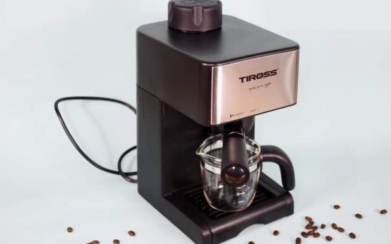 Máy pha cà phê mini sử dụng nguồn điện trực tiếp để làm nóng nước, chiết xuất cà phê